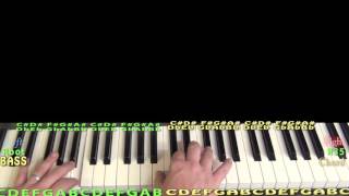 Celebrity Don't (Bryson Tiller) Piano Lesson Chord Chart - (F# Bm) Em Wealth