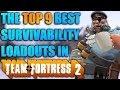 Top 9 Survivability Loadouts in TF2