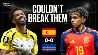 How Cape Verde Frustrated Spain | Spain 0-0 Cape Verde Tactical Analysis