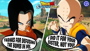 When DBZ Android 17 Meets Other Characters (Special Interaction) - Dragon Ball: Sparking Zero