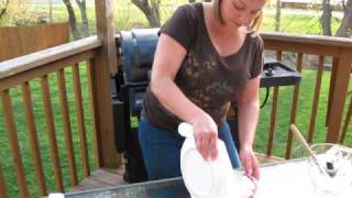 Family Sized Stuffed Mediterranean Burger.avi