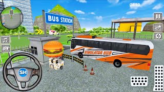 Driving 3 Different Buses in City Indian Bus Simulator - Android gameplay screenshot 5