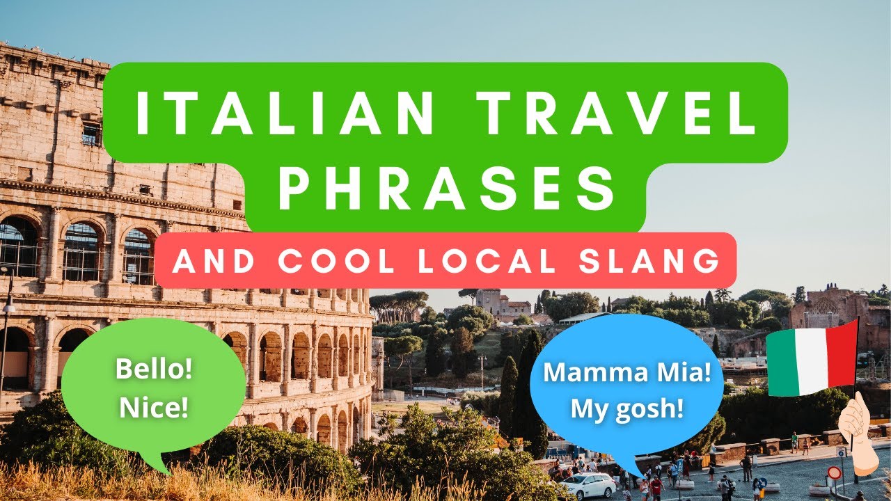 LEARN KEY ITALIAN PHRASES + LOCAL SLANG | TRAVEL TO ITALY | INTERESTING FACTS ABOUT ITALY