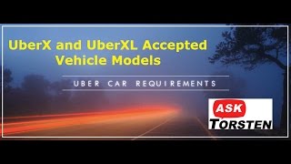 Let us take a look at UberX and Uber XL accepted vehicle models. Does your car qualify ?