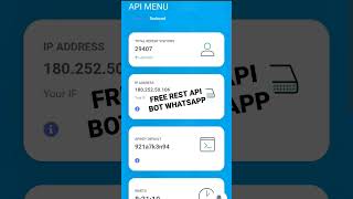 🔴 FREE REST API BOT WHATSAPP #reels #botwhatsapp #botwa screenshot 1