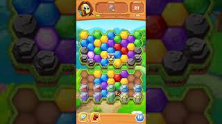 Bee Brilliant Blast Level 296 3 stars
