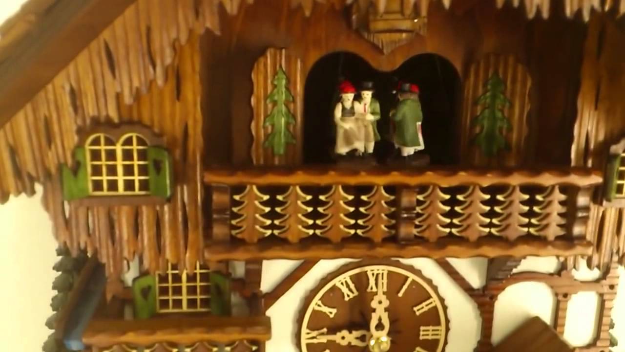 Механические часы с кукушкой Anton Schneider 8TMT-1565 -9, GERMANY