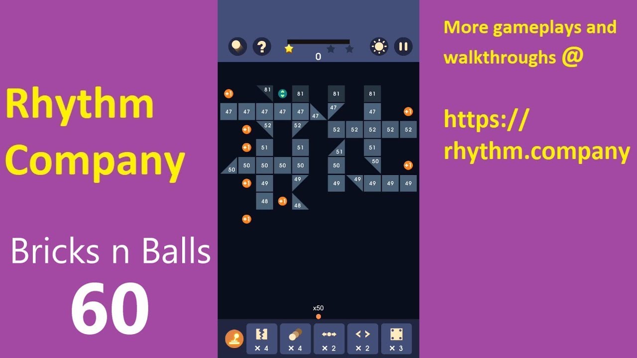 Bricks N Balls Walkthrough Solution Level 60 YouTube