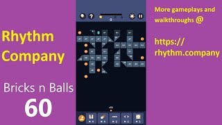 Bricks N Balls Walkthrough Solution Level 60
