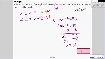 Geometry   Unit 1   Lesson 3 1   Angle Relationships   Video Lesson 1