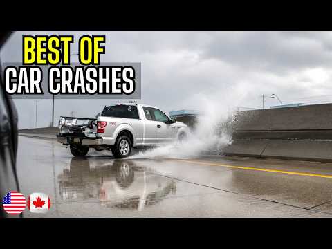 BEST OF CAR CRASHES COMPILATION | USA & CANADA - 70