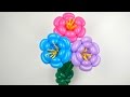Цветок из воздушных шаров / Flower of balloons