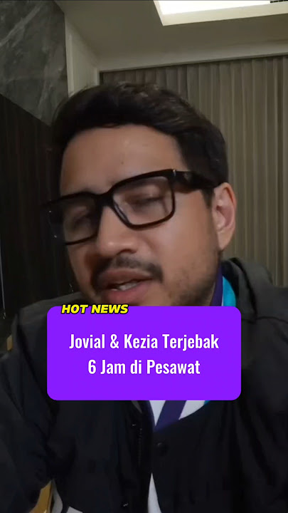 Jovial dan Kezia Terjebak 6 Jam di Pesawat Gara-Gara Konflik Iran-Israel #shorts #fyp