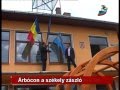 Árbócon a székely zászló