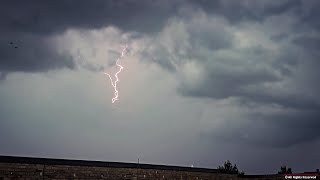 Thunderstorm in Great Yarmouth, Norfolk UK from my flat 2/6/2026 part 2