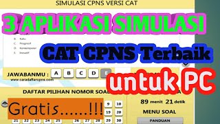 3 Aplikasi CAT CPNS Terbaik 2019 Untuk Laptop/PC screenshot 1