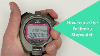 Celebrity How To Use The Fastime 7 Stopwatch Instructions Wealth