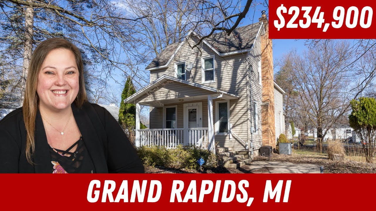 Inside This $234,900 Grand Rapids Home with a Double Lot