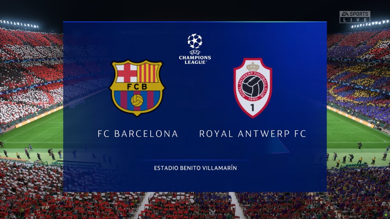 FC Barcelona vs Royal Antwerpen FC - YouTube