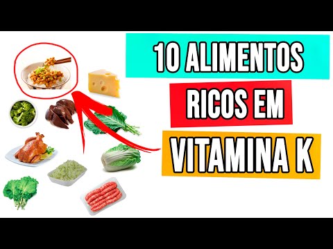 Vídeo: Quais Alimentos Contêm Vitamina K