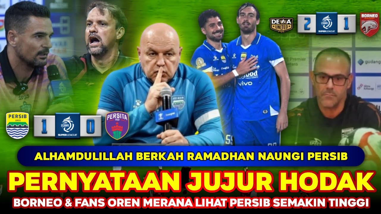 JAMET IBUKOTA KEPANASAN❗ Borneo KEPELESET, Persib SEMAKIN TAK TERKEJAR❗ Pernyataan BERKELAS Bojan❗