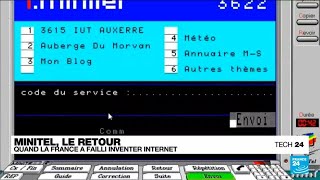 Le retour du Minitel, l'invention française qui a fait rater Internet à la France • FRANCE 24