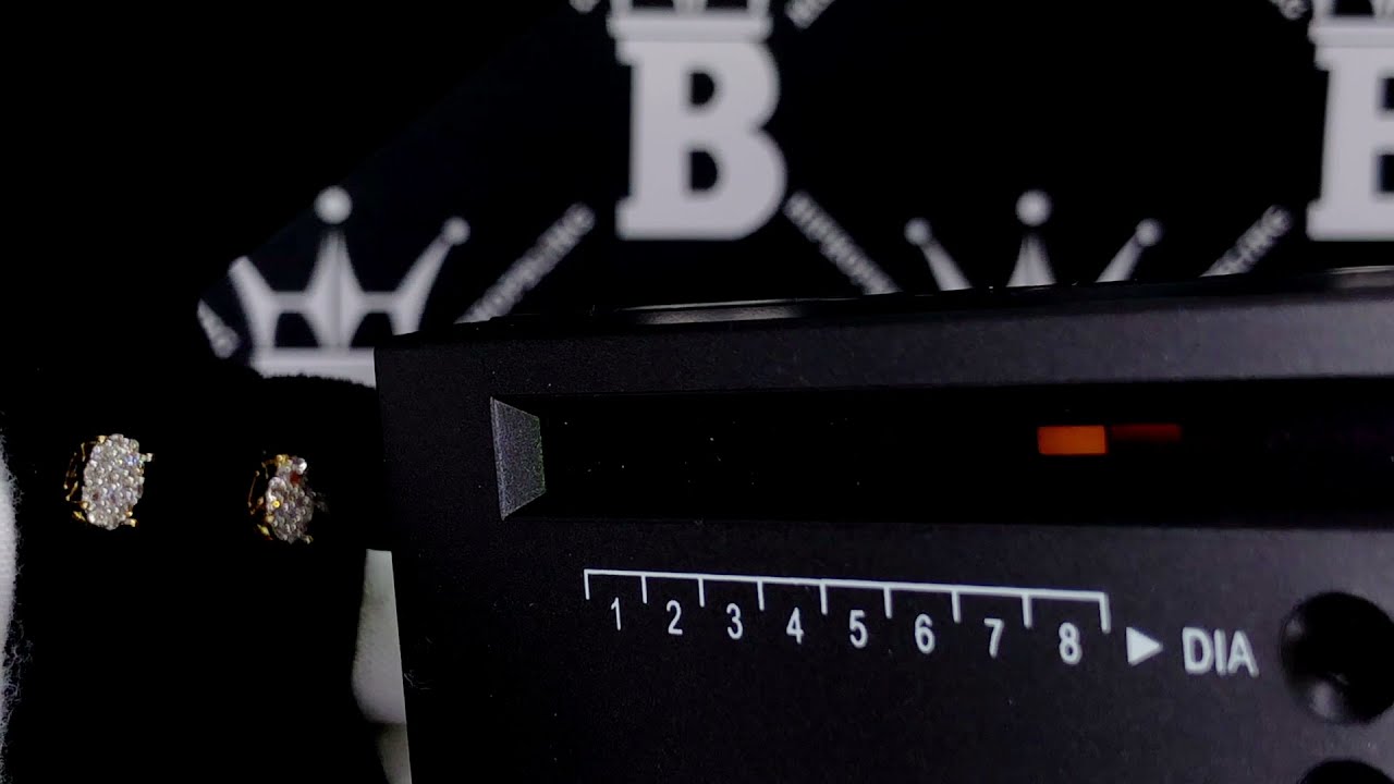 Mini Square Halo Real Diamond Earrings .28cttw 10K Yellow Gold | Iced Out Jewelry