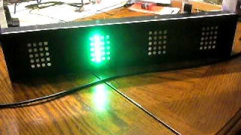 Pinewood Derby Finish Line Detector (slow motion)