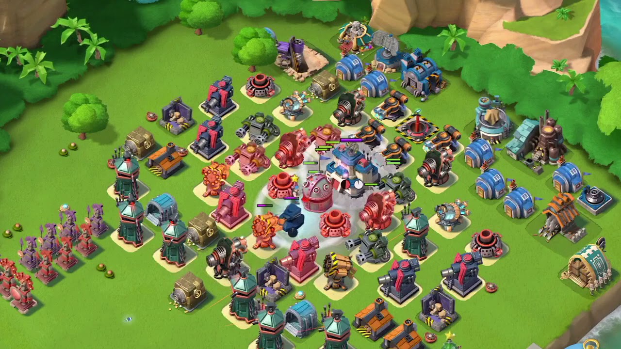 Boom beach flotsam cannon kills Warriors after HQ raided YouTube