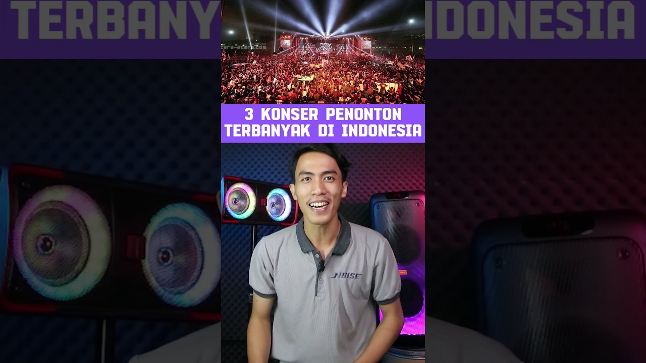 3 Konser Penonton Terbanyak di Indonesia 🤩 