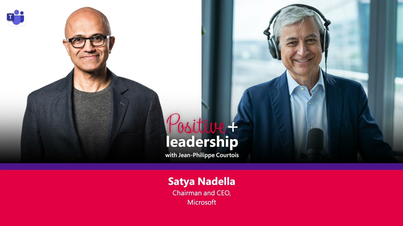 Finding meaning in your work (with Satya Nadella, Microsoft CEO)