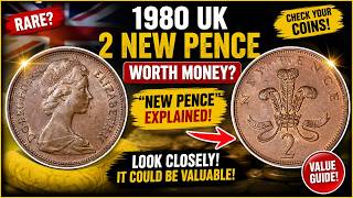 1980 UK 2 New Pence Coin Value | Rare Coin Worth “NEW PENCE” Explained!
