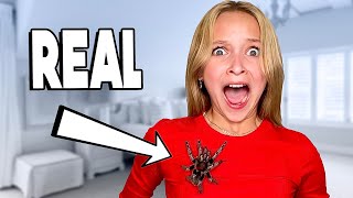 My BIGGEST FEAR: GIANT TARANTULA ESCAPED LOOSE IN MY HOUSE! *not a prank*