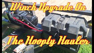 Upgrading The Hoopty Hauler Winch Setup #carhauling 
