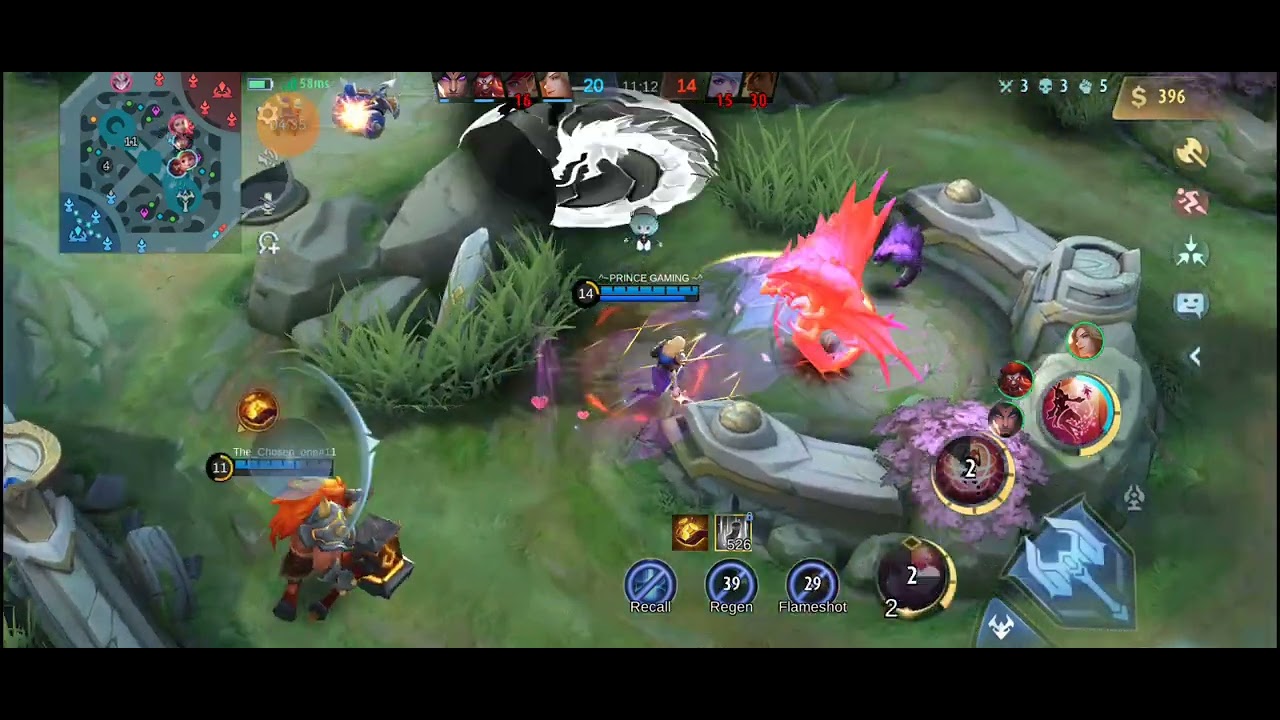 RANK GAME ANGELA SUPPORT