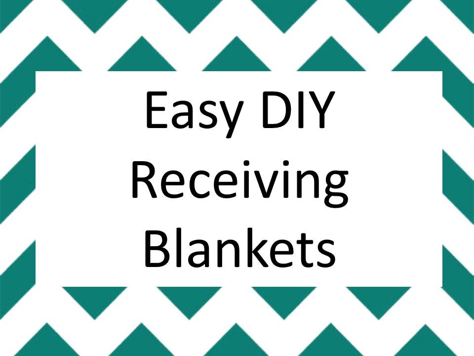 Easy DIY Receiving Blanket YouTube