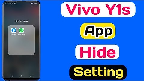 How To Hide App Setting On Vivo Y1s || Vivo Y1s App Hide कैसे करे ||Tech Akhilesh