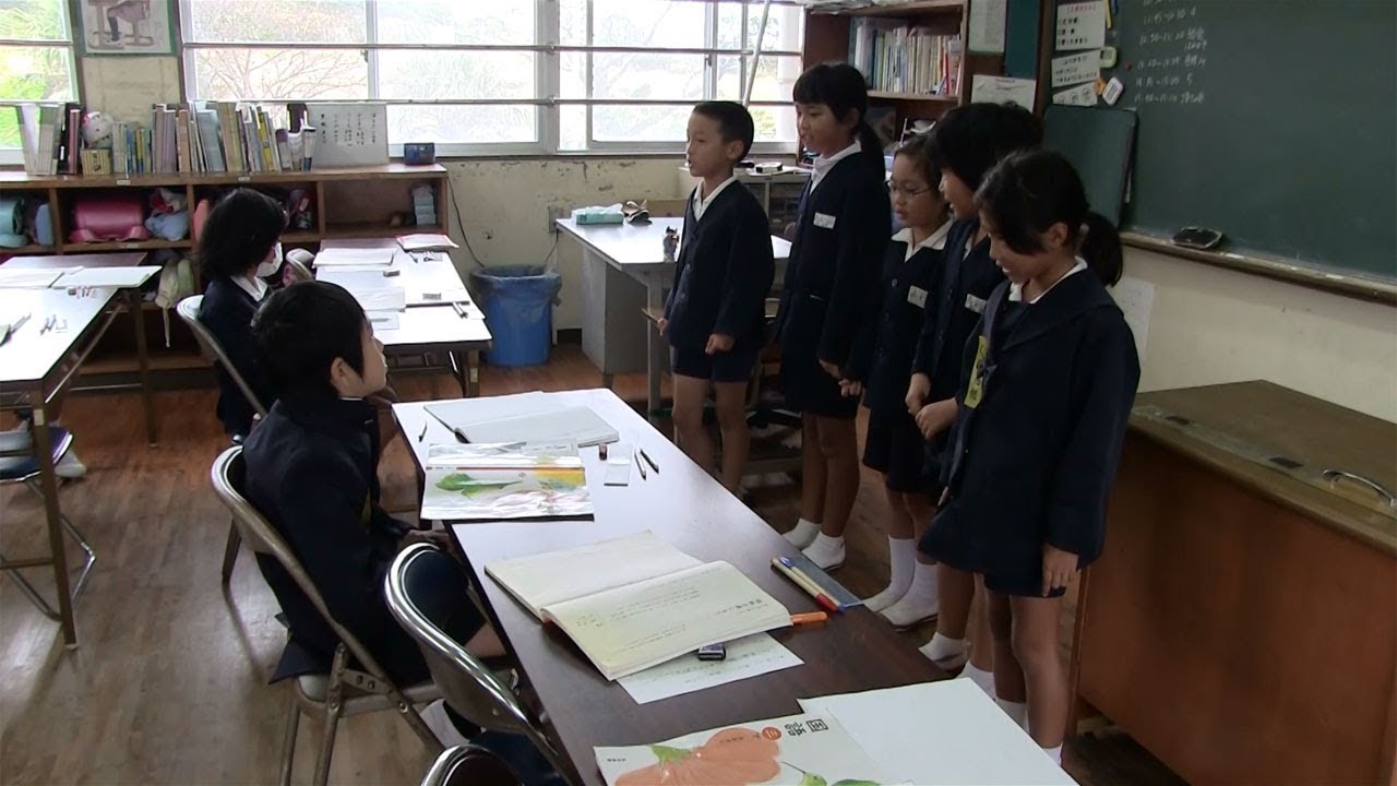 種子島の学校活動：安納小学校市小学校集合学習中学年対象2018年 - YouTube