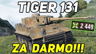 TIGER 131 - Czołg premium ZA DARMO!!!