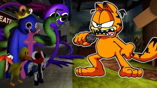 Garfield Vs Rainbow Friends - Friday Night Funkin - Roblox Rainbow Friends