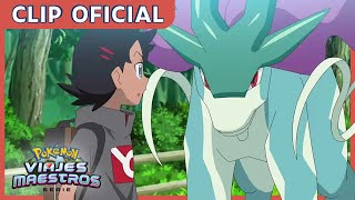 ¡Goh y Suicune! | Serie Viajes Pokémon | Clip oficial