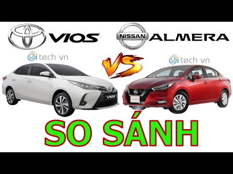 Video So sánh Nissan Almera 2021 và Toyota Vios 2021... - youtube