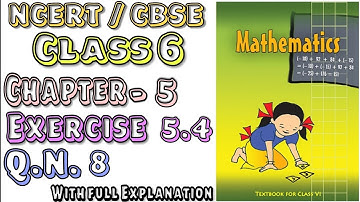 Understanding Elementary Shapes | Class 6 Maths | Exercise 5.4 Que 8 | Chapter 5 | NCERT | Md Sir
