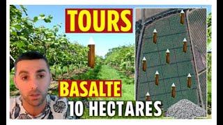 Tours Basalte 10 Hectares Boostés Kiwis, Vignes, Pommes Loïc Etcheberry - Électroculture