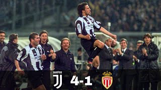 Juventus vs Monaco 4-1 All Goals &amp; Highlights | Champions League 1997/98