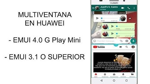 Activar multiventana en Android 6.0 - Huawei con EMUI 4.0