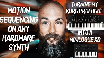 MOTION SEQUENCING HARDWARE SYNTHS - Parameter Modulation ReaInsert REAPER with the Korg PROLOGUE-16