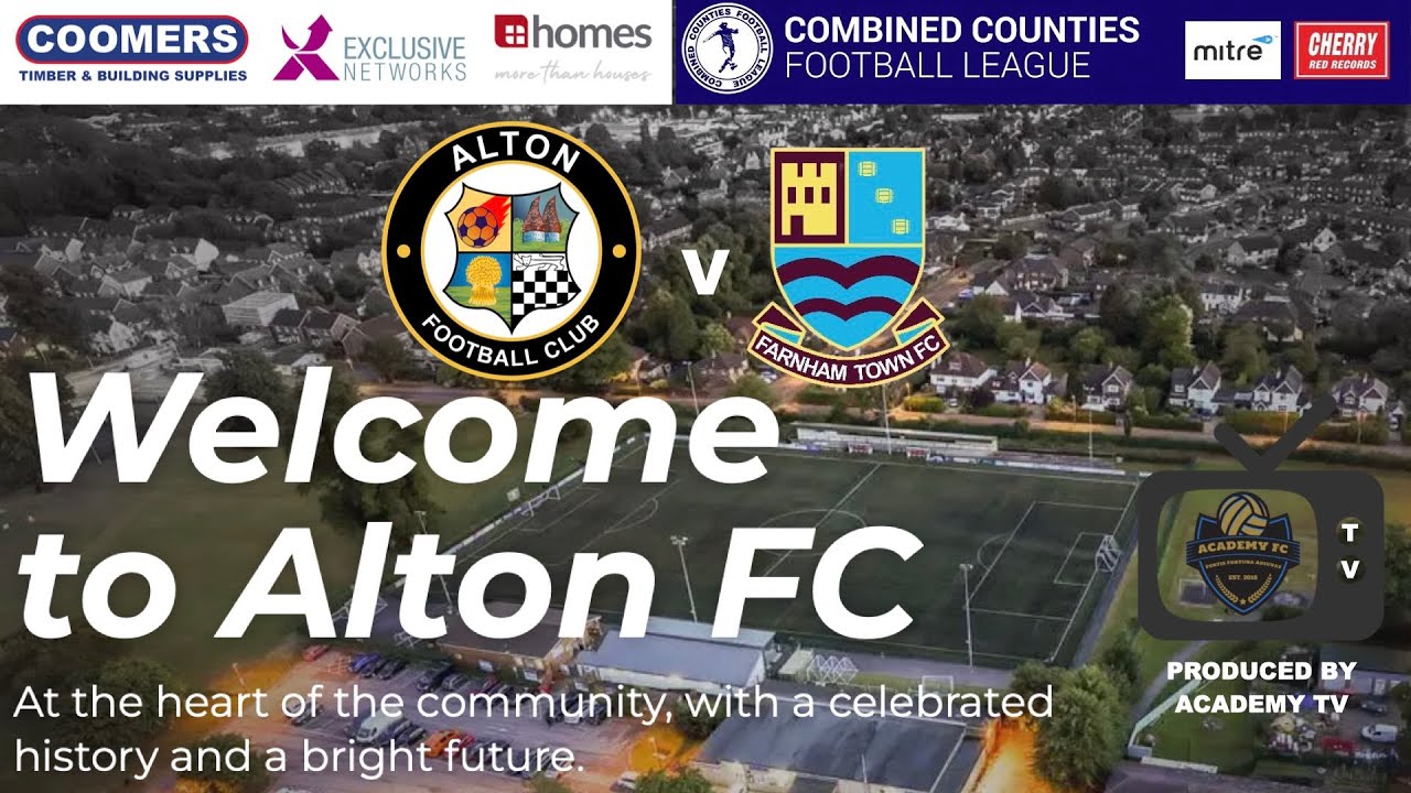 Alton FC 11 Farnham Town Combined Counties Football League NLRS 