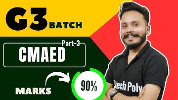 CMAED | Marathon (part-3) | Bteup Exam 2024 | Polytechnic Civil Engg.