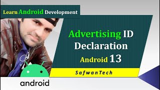 How to Solve Advertising ID Declaration Warning Android 13 API 33 in Google Play Console #SafwanTech